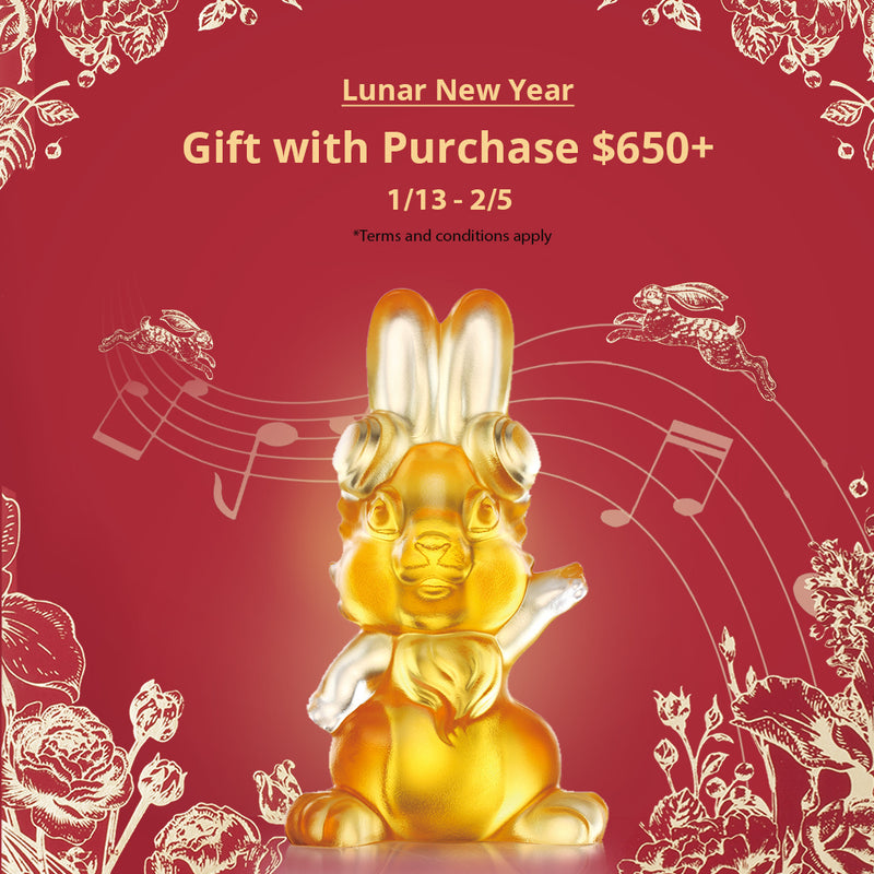 Gift with Purchase $650+ LIULI Crystal, A Brilliant Rhythm