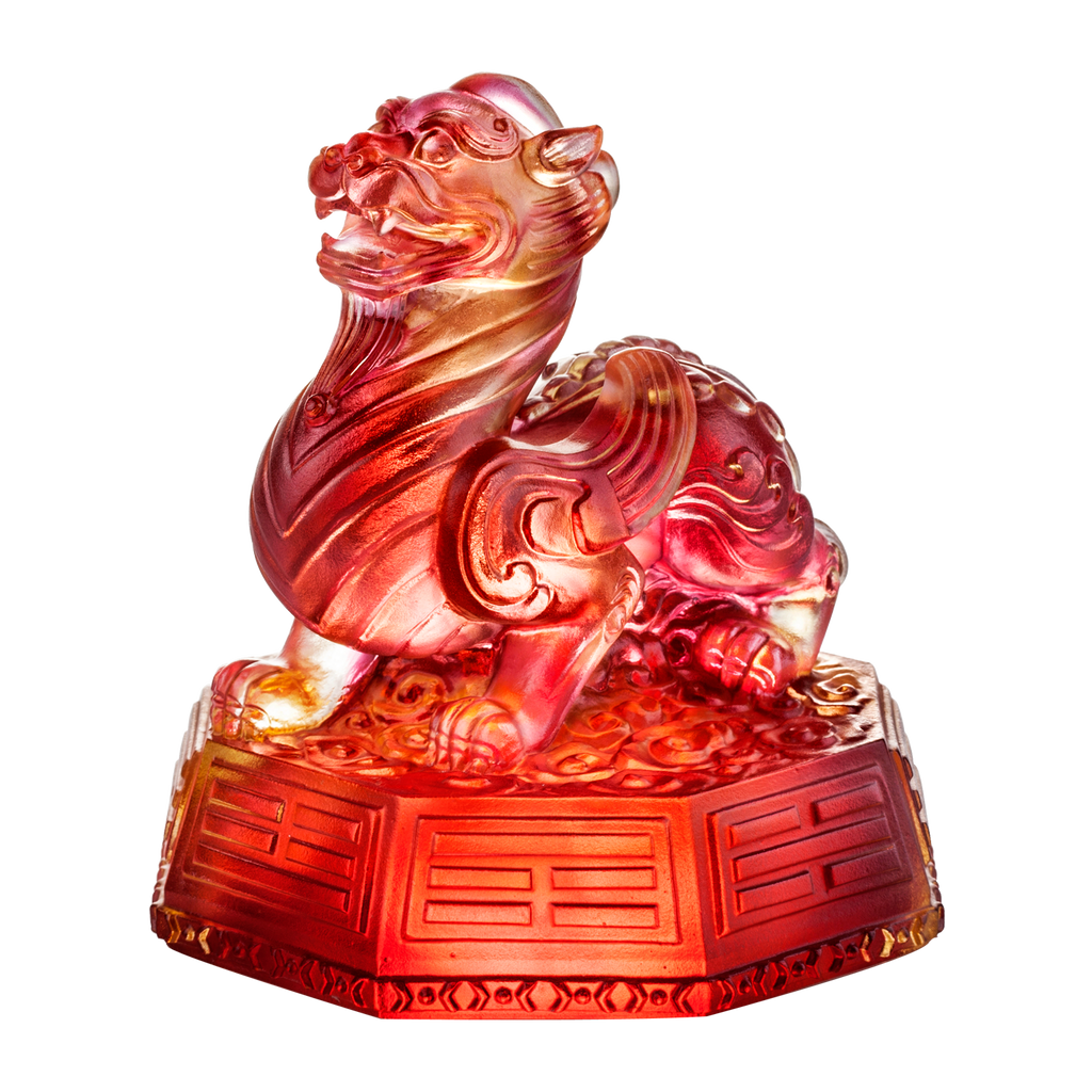 Crystal Mythical Creature, Tianlu, Commander of Peace - LIULI Crystal Art