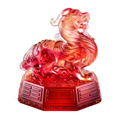 Crystal Mythical Creature, Tianlu, Commander of Peace - LIULI Crystal Art