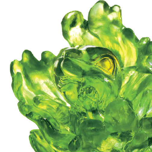 Crystal Animal, Squirrel, I Come From the Flowers - LIULI Crystal Art