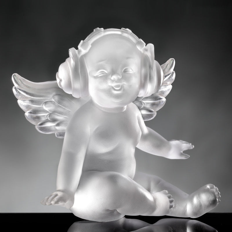 '-- DELETE -- Crystal Angel, Joy of Music, Love is A Song - LIULI Crystal Art