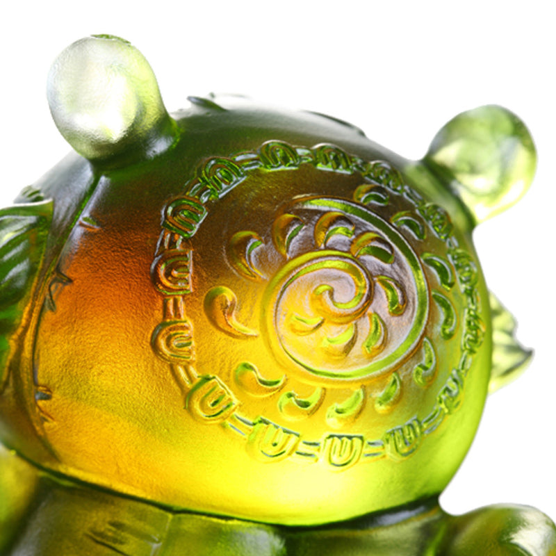 Crystal Zodiac, Animal, Year of the Tiger, Little Valiant One - LIULI Crystal Art