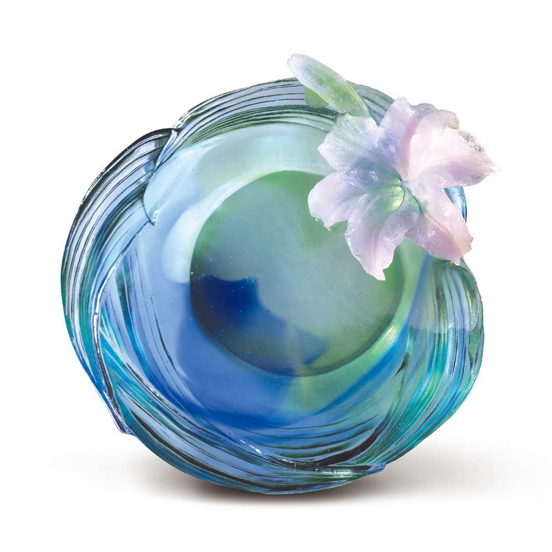 Crystal Flower, Flower of the Month, Lily-May - LIULI Crystal Art