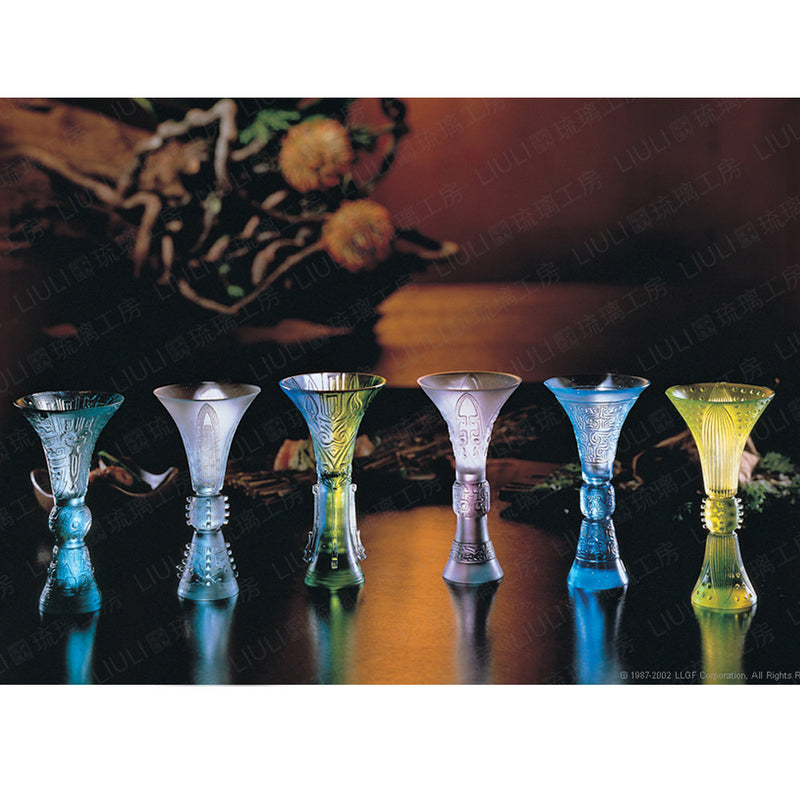 Presenting Wine-Six Classic Pieces (Set of 6) - LIULI Crystal Art