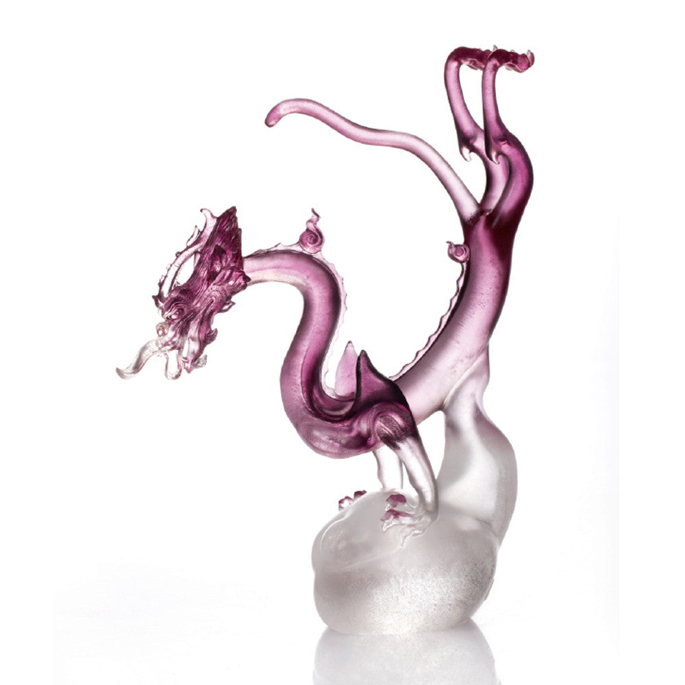 The Dragon Within Us - Dragon of Pride - LIULI Crystal Art