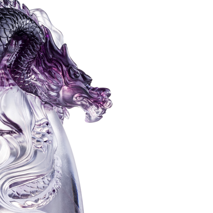 Dragon of Invincible (Unstoppable) - A Call From the Highest Heavens - LIULI Crystal Art