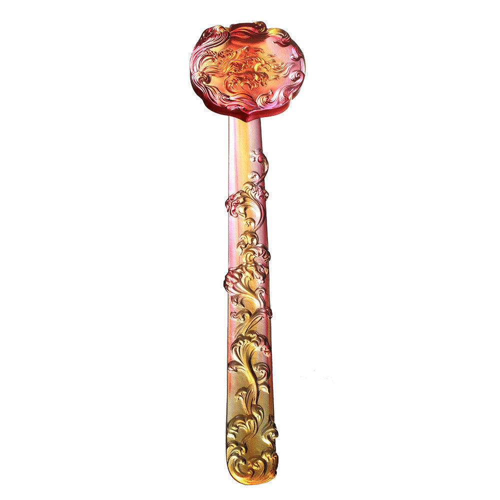 '-- DELETE -- Crystal Ruyi, Fengshui, The Majestic Age of Ruyi-Ruyi of Success - LIULI Crystal Art
