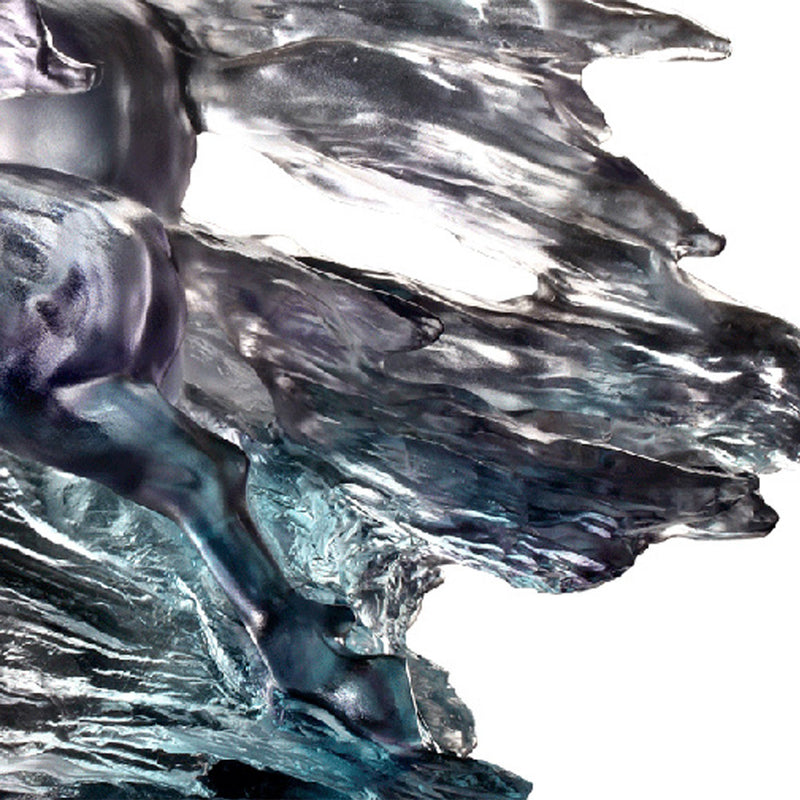 Forever Entwined, The Stars And Moon (Beloved Darling), Horse Figurines - LIULI Crystal Art