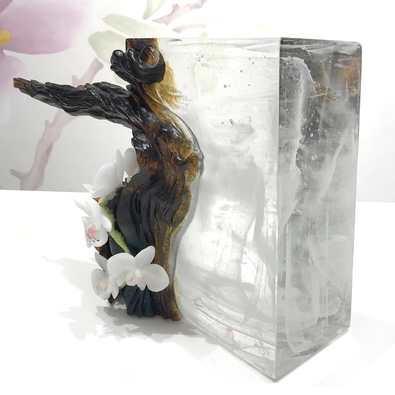 Crystal Mountain, The Power of Ascension-Yushan Juniper - LIULI Crystal Art