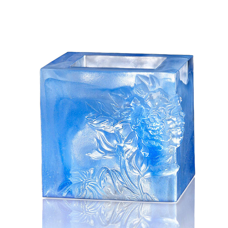Crystal Candle Holder, Votive Candleholder, Heavenly Splendor (Small) - LIULI Crystal Art