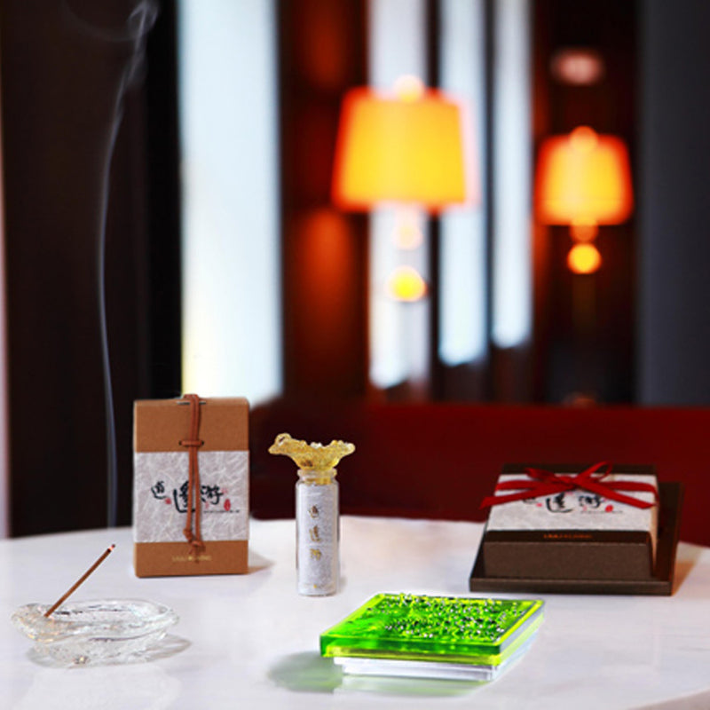 Incense, A Happy Excursion, Anonymous - LIULI Crystal Art