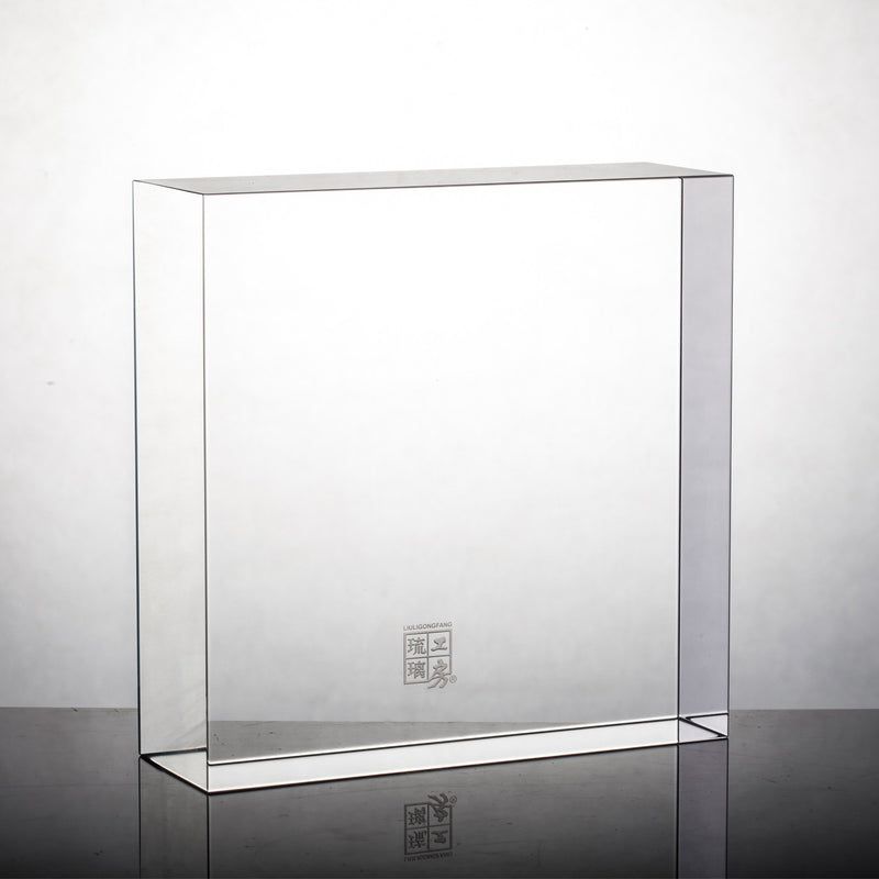 Display Base (Acrylic): 13x13x5 CM - LIULI Crystal Art