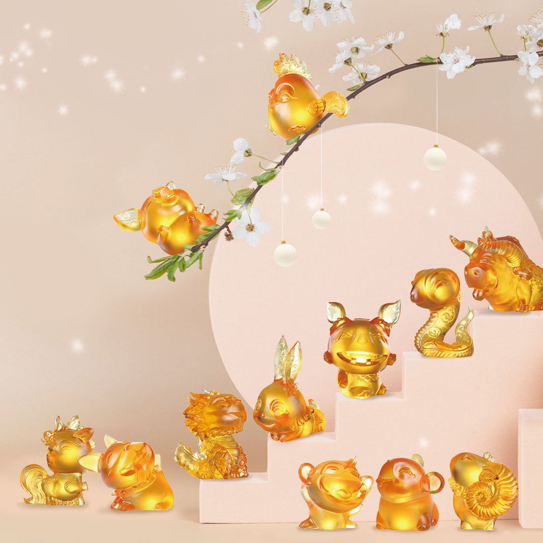 Chinese Zodiac, Set of Twelve, Twelve Jubilant Guardians