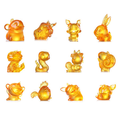 Chinese Zodiac, Set of Twelve, Twelve Jubilant Guardians