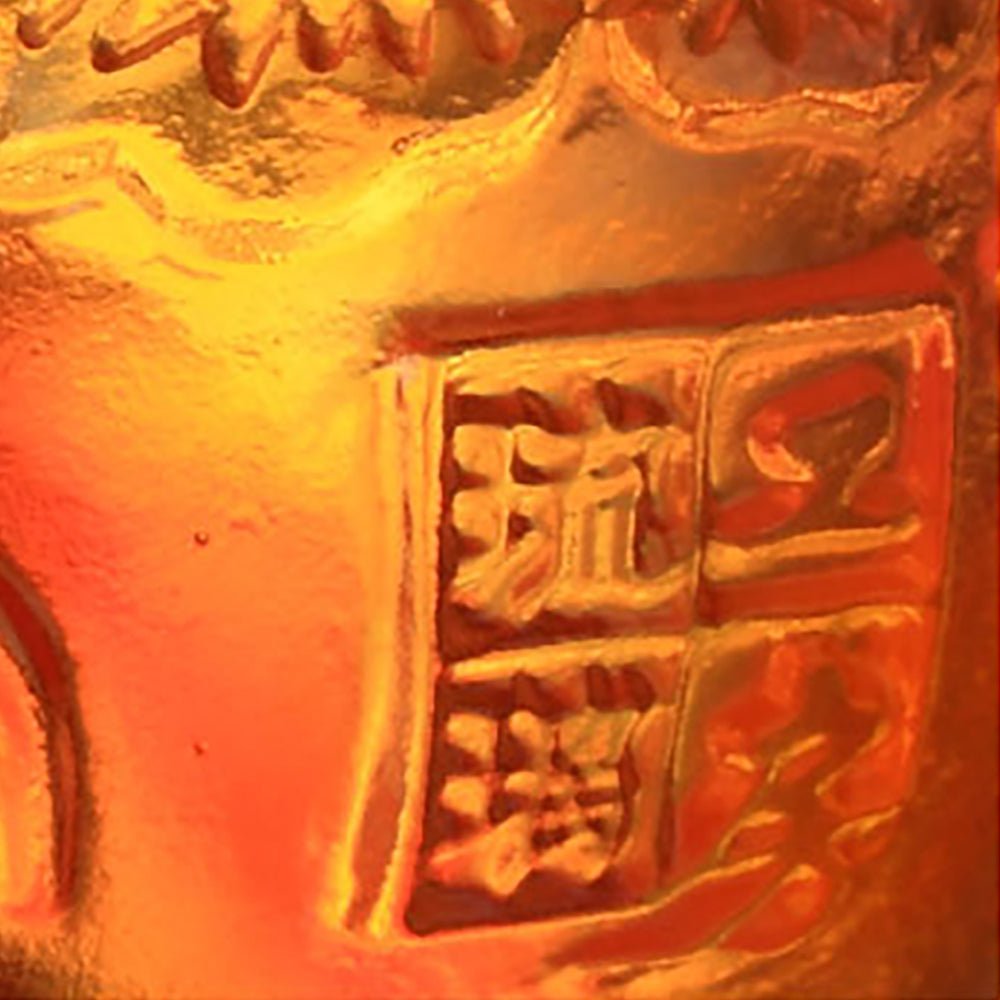Crystal Animal, Pig, Piglet of Fortune - LIULI Crystal Art