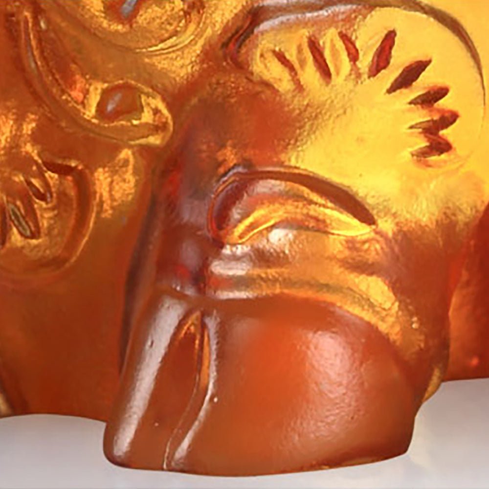 Crystal Animal, Pig, Piglet of Fortune - LIULI Crystal Art