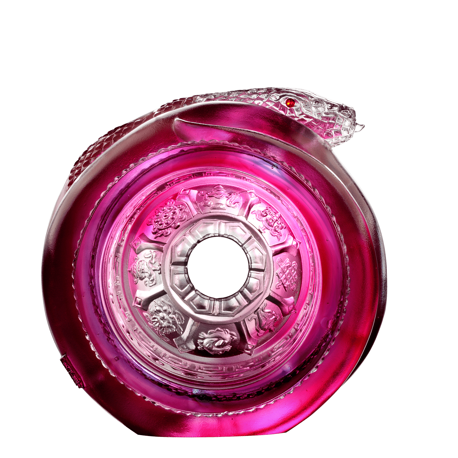 Crystal Animal, Snake, Safeguard Auspiciousness - LIULI Crystal Art