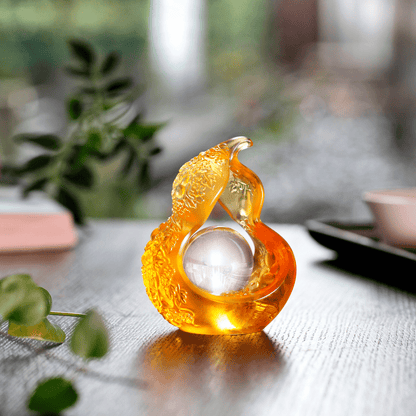 Crystal Art, Hulu, Feng Shui, Traditional Chinese Feng Shui gifts, Fine Art - LIULI Crystal Art