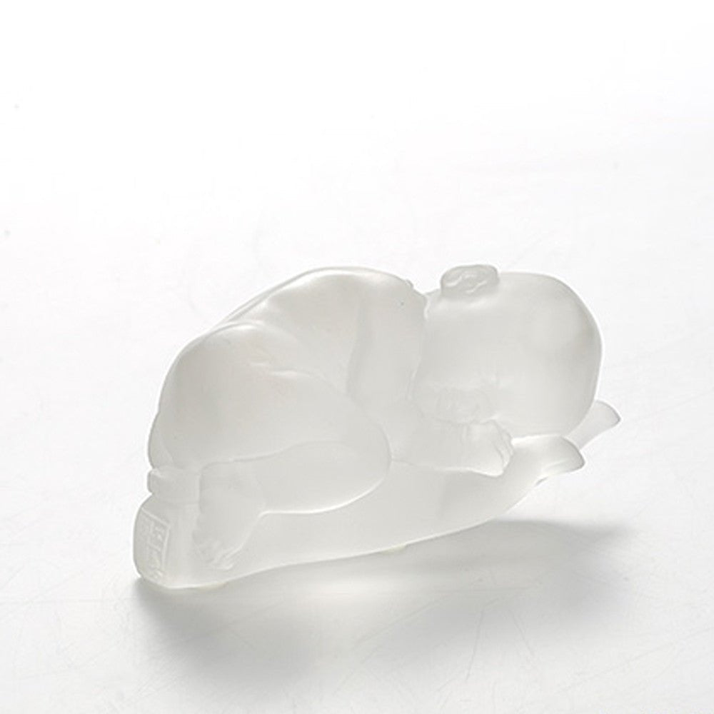 Crystal Baby Doll Figurine, A Great Wish (Special Edition) - LIULI Crystal Art