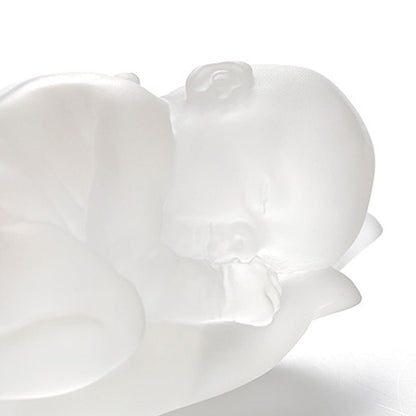 Crystal Baby Doll Figurine, A Great Wish (Special Edition) - LIULI Crystal Art