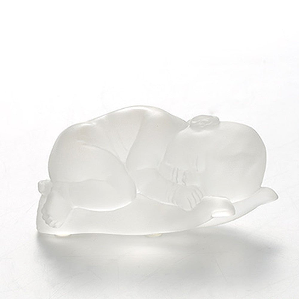 Crystal Baby Doll Figurine, A Great Wish (Special Edition) - LIULI Crystal Art