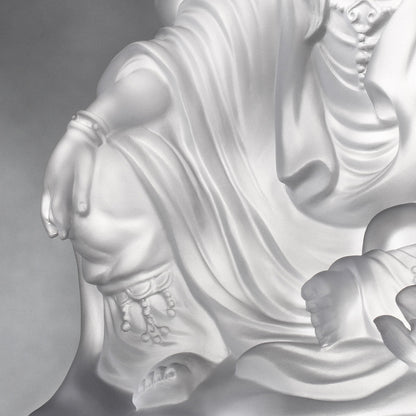Crystal Buddha, Guanyin, Light Exists Because of Love-State of Enlightenment - LIULI Crystal Art