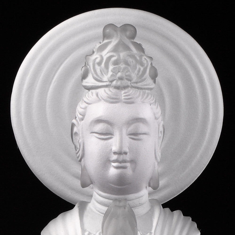 Crystal Buddha, Hechang Guanyin, Light Exists Because of Love-Wish (Collector's Edition) - LIULI Crystal Art