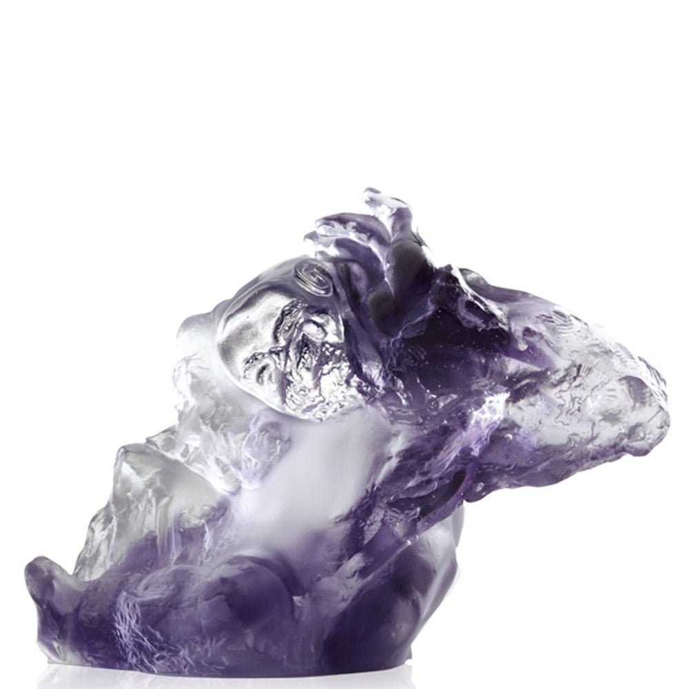 Crystal Buddha, Life is Simple, An Easy Heart-What Did You Say? My Ears are Open - LIULI Crystal Art