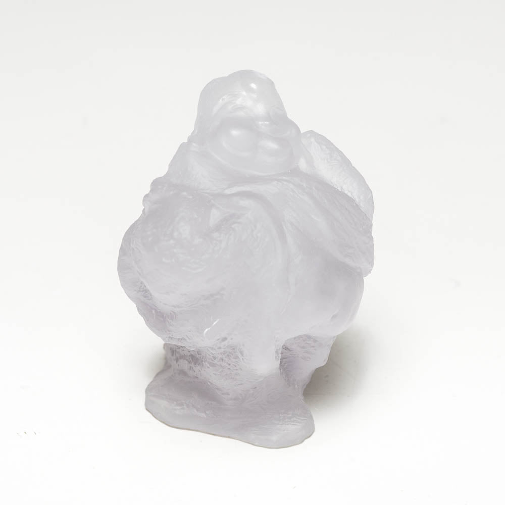 Crystal Buddha, Matreiya, Belly Buddha, Happy Buddha, Great Joy-All Encompassing - LIULI Crystal Art