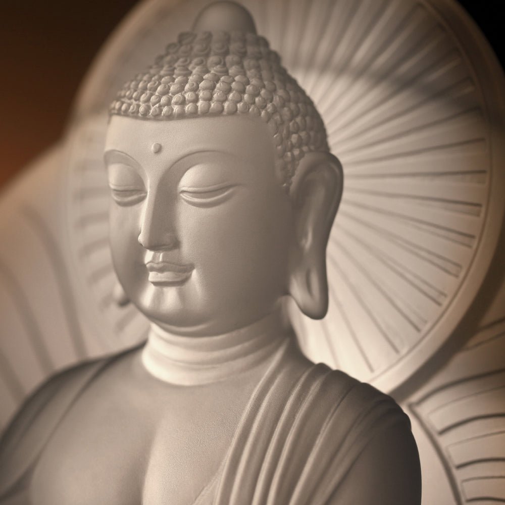Crystal Buddha, Medicine Buddha, Wishes for Sentient Beings - LIULI Crystal Art