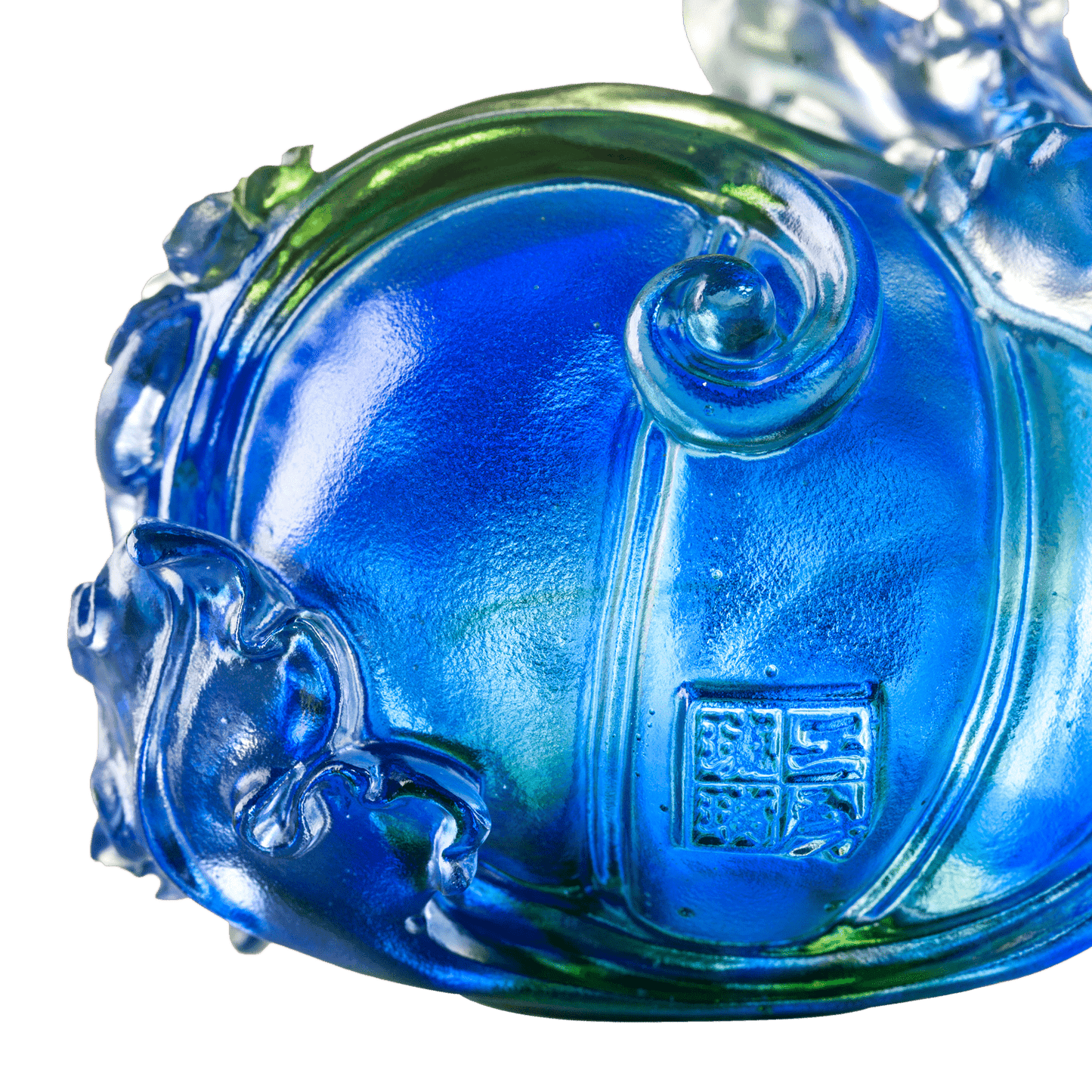 '-- DELETE -- Crystal Butterfly, Paperweight, Fruits of Prosperity - LIULI Crystal Art