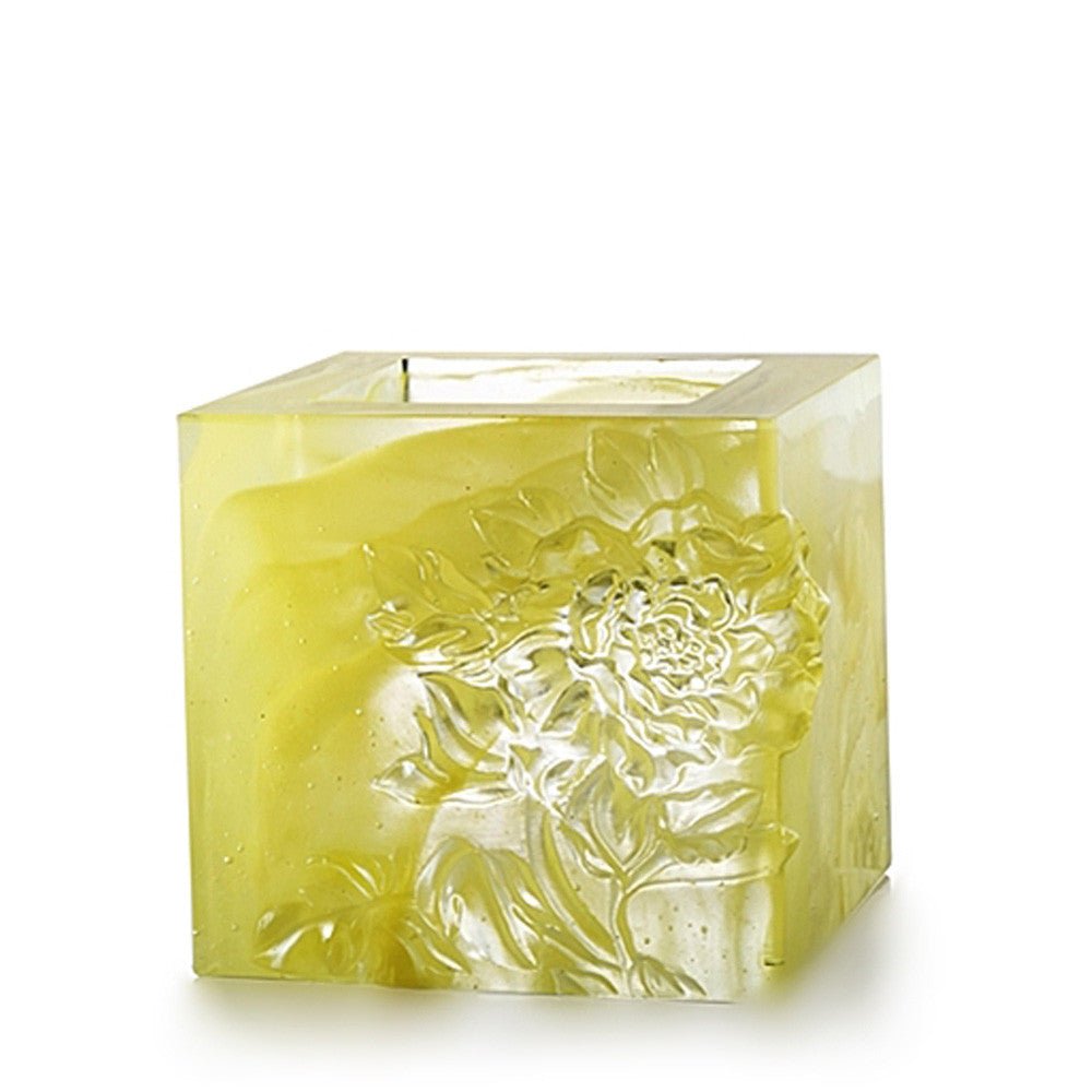Crystal Candle Holder, Votive Candleholder, Heavenly Splendor (Small) - LIULI Crystal Art