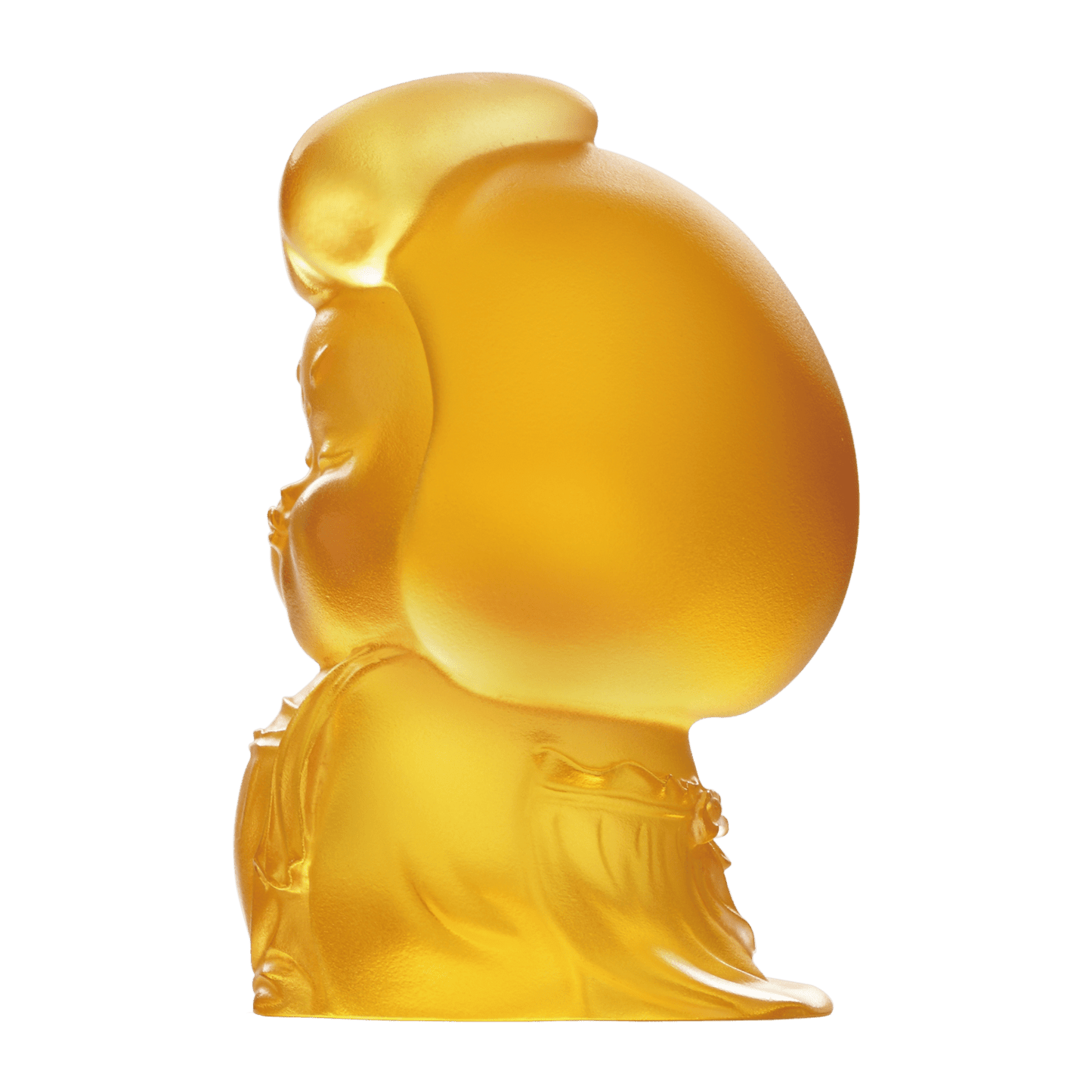 Crystal Desk Decor, Mini Woman Figurine, The Beauty of Tang Dynasty-My Ideal Type - LIULI Crystal Art