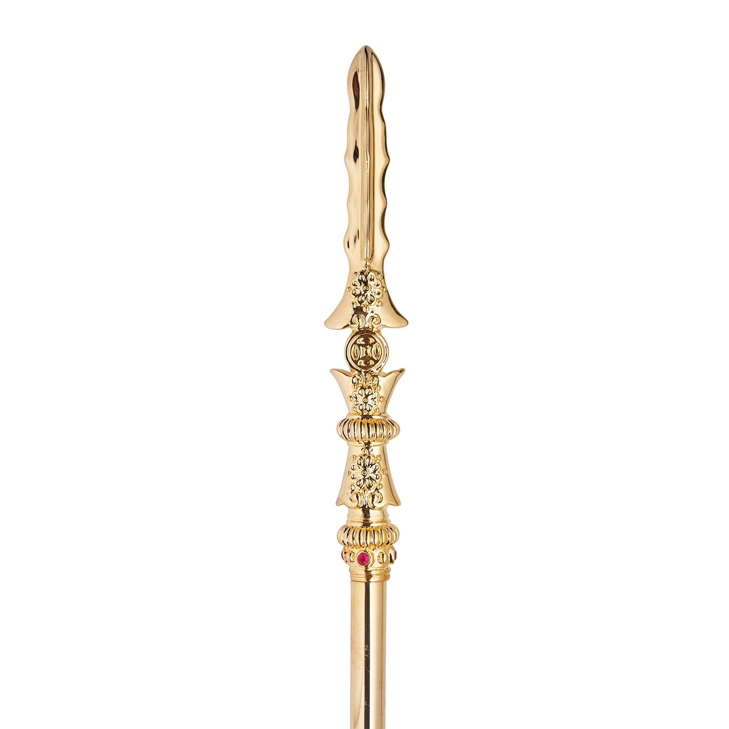 Crystal Guangong, Courageous of General Guan Gong - Righteous One (24K Gold-Plated Sword)