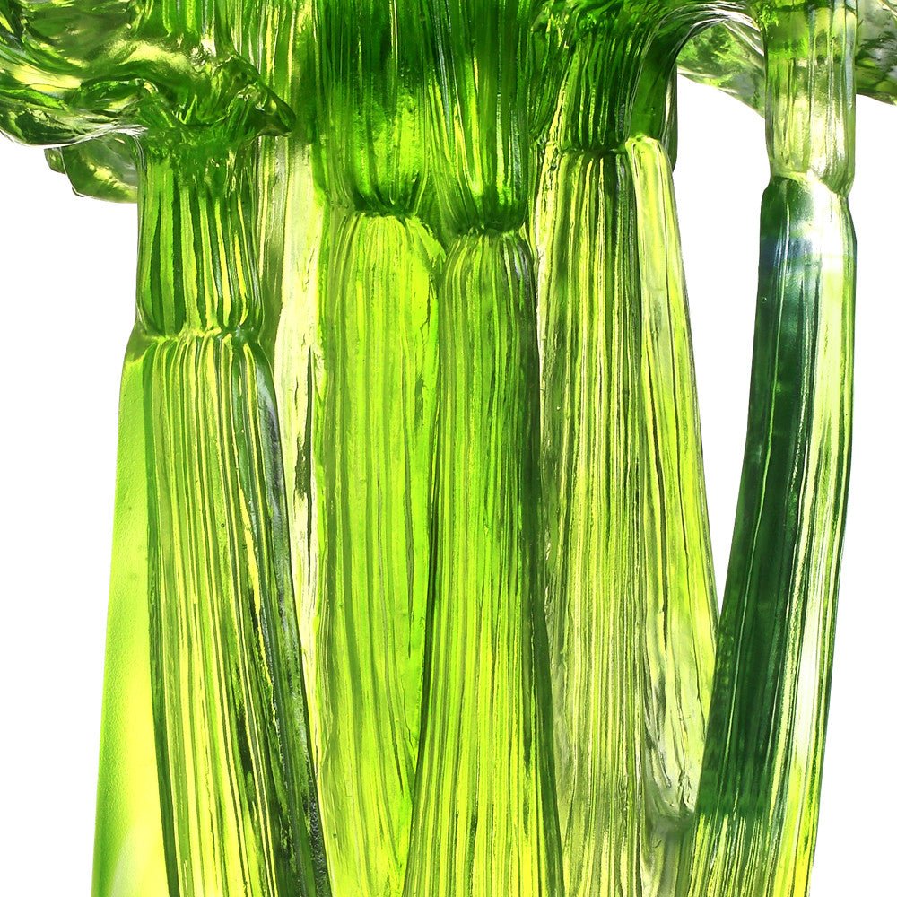 Crystal Kitchen Decor, Celery, Testament - LIULI Crystal Art