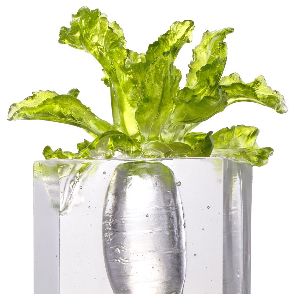 Crystal Kitchen Decor, Daikon, Tomorrow is Mine - LIULI Crystal Art