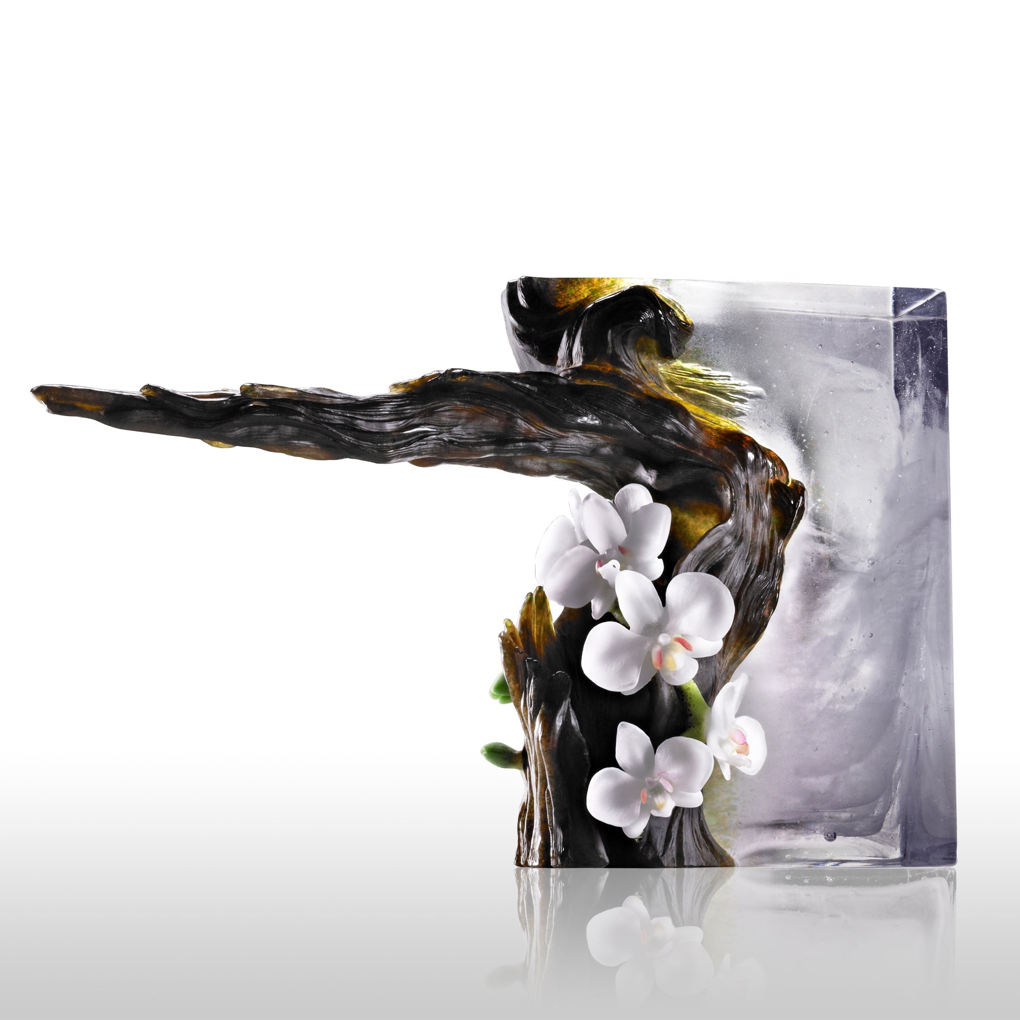 Crystal Mountain, The Power of Ascension-Yushan Juniper - LIULI Crystal Art