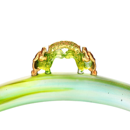 Crystal Mythical Creature, The Beauty of Harmony-Designate Me (24K Gilded) - LIULI Crystal Art