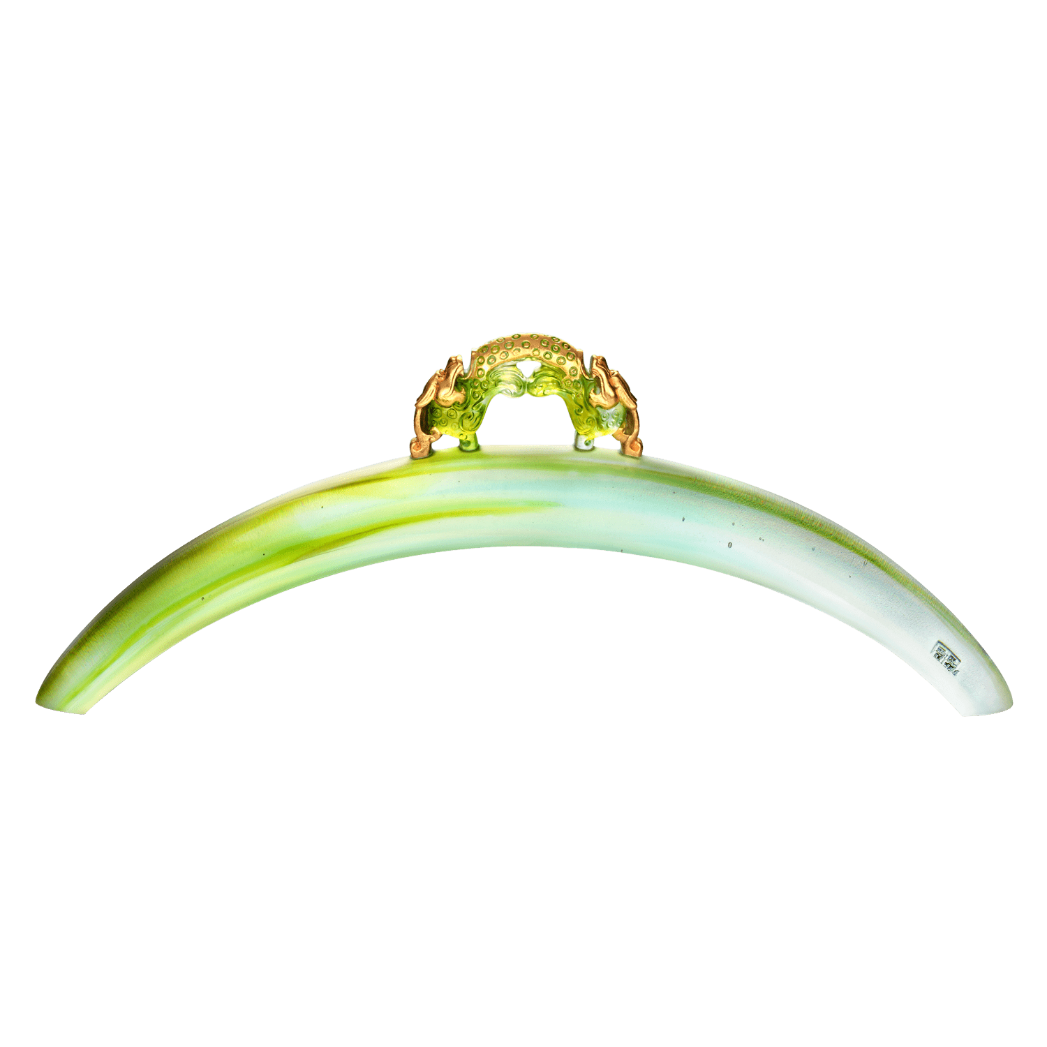 Crystal Mythical Creature, The Beauty of Harmony-Designate Me (24K Gilded) - LIULI Crystal Art