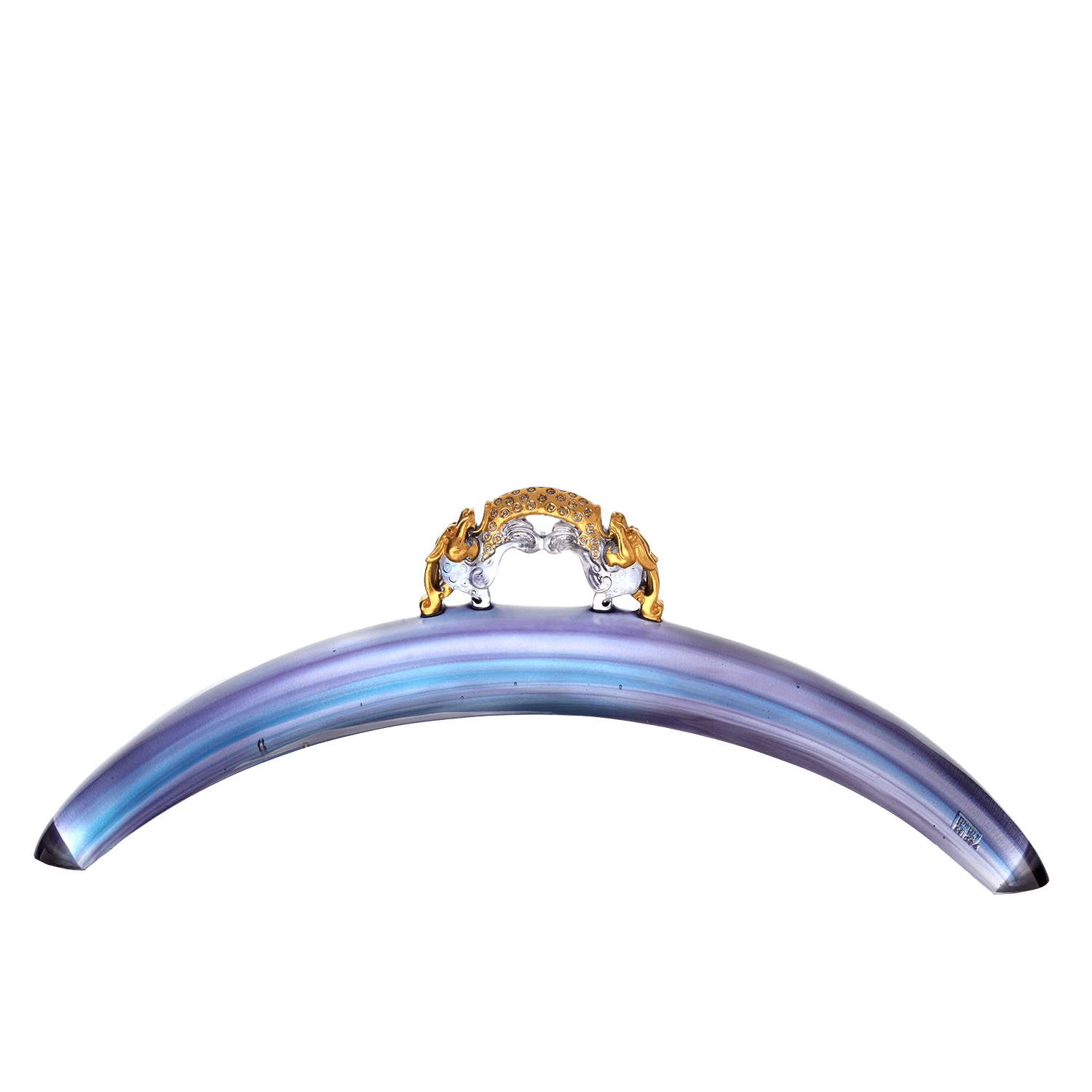 Crystal Mythical Creature, The Beauty of Harmony-Designate Me (24K Gilded) - LIULI Crystal Art