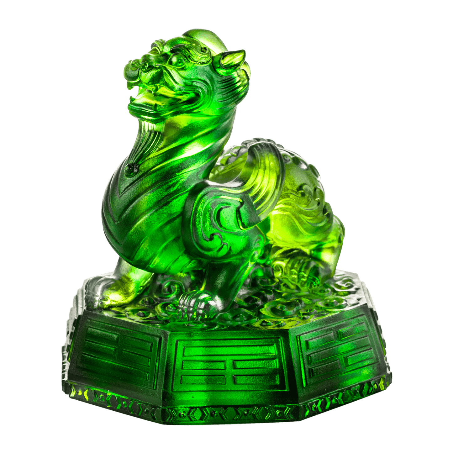 Crystal Mythical Creature, Tianlu, Commander of Peace - LIULI Crystal Art