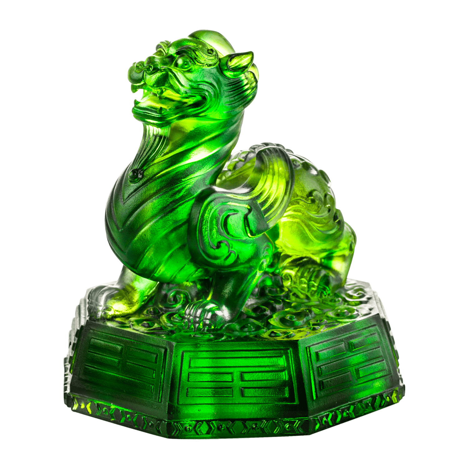 Crystal Mythical Creature, Tianlu, Commander of Peace - LIULI Crystal Art
