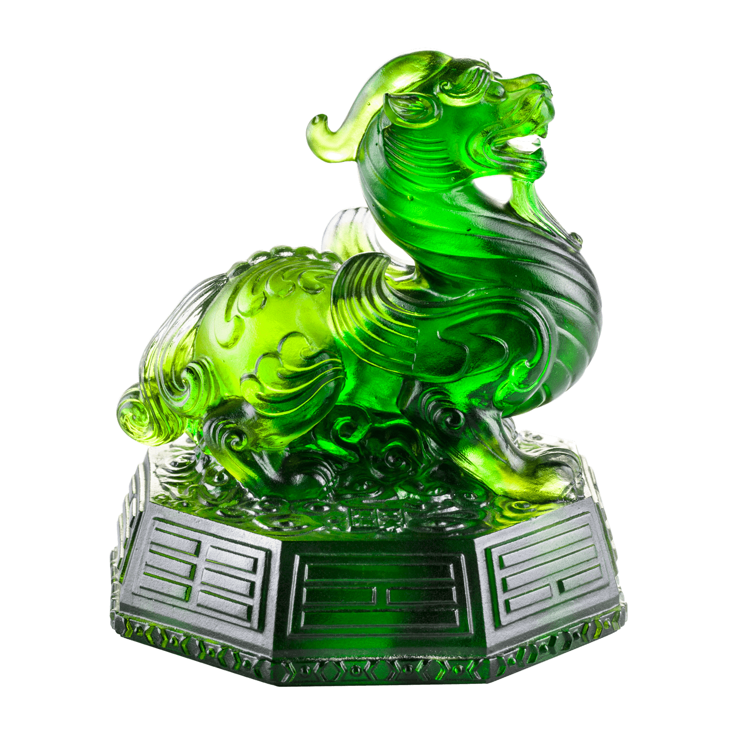 Crystal Mythical Creature, Tianlu, Commander of Peace - LIULI Crystal Art