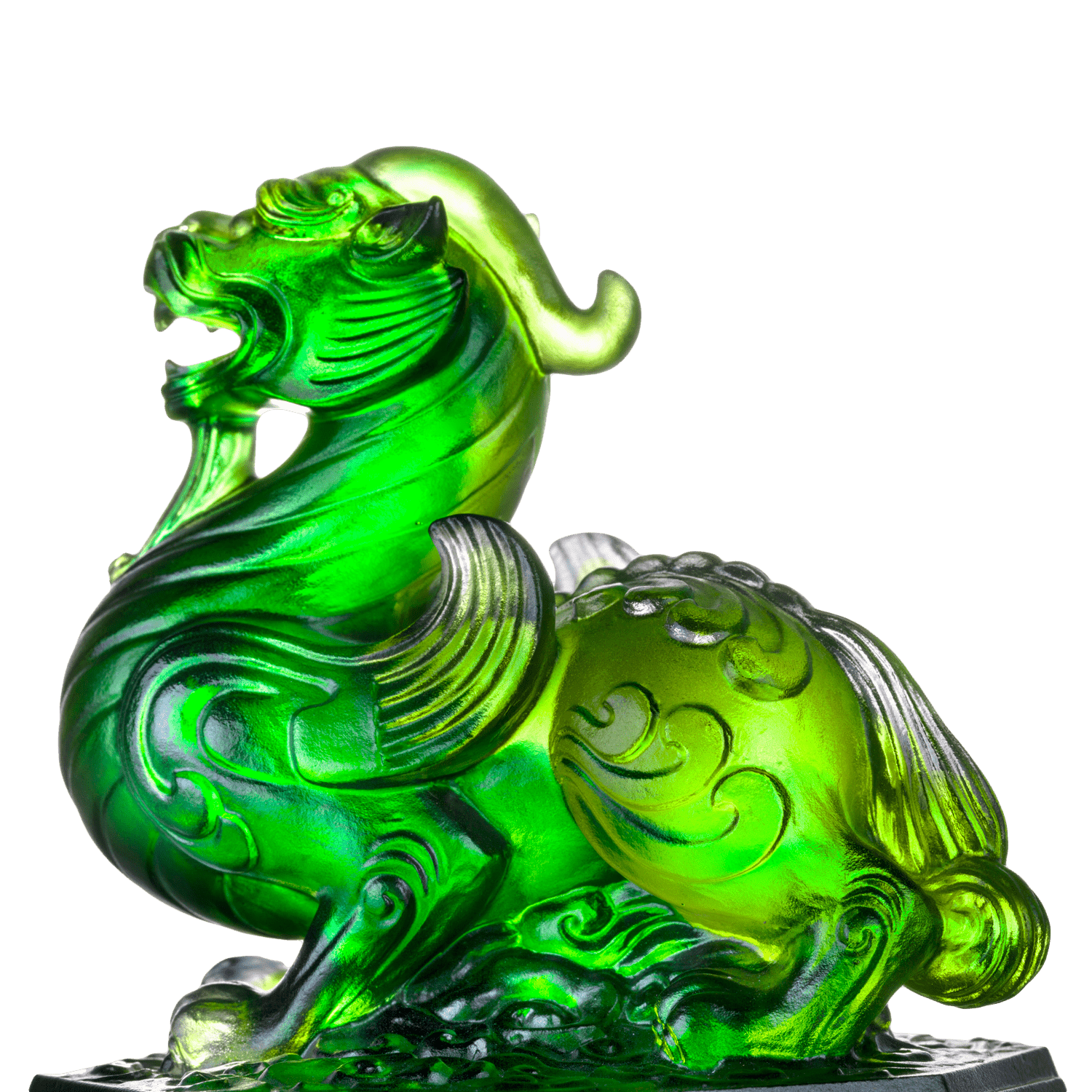 Crystal Mythical Creature, Tianlu, Commander of Peace - LIULI Crystal Art