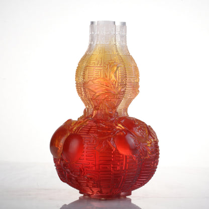 Crystal Sculpture, Hulu Gourd, Unrestrained Euphony