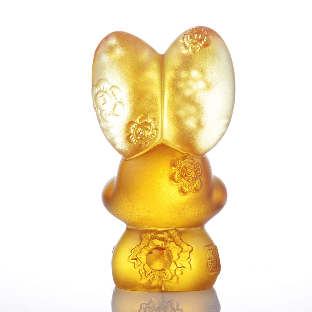 Crystal Zodiac, Animal, Bunny, Year of the Rabbit, Darling - LIULI Crystal Art