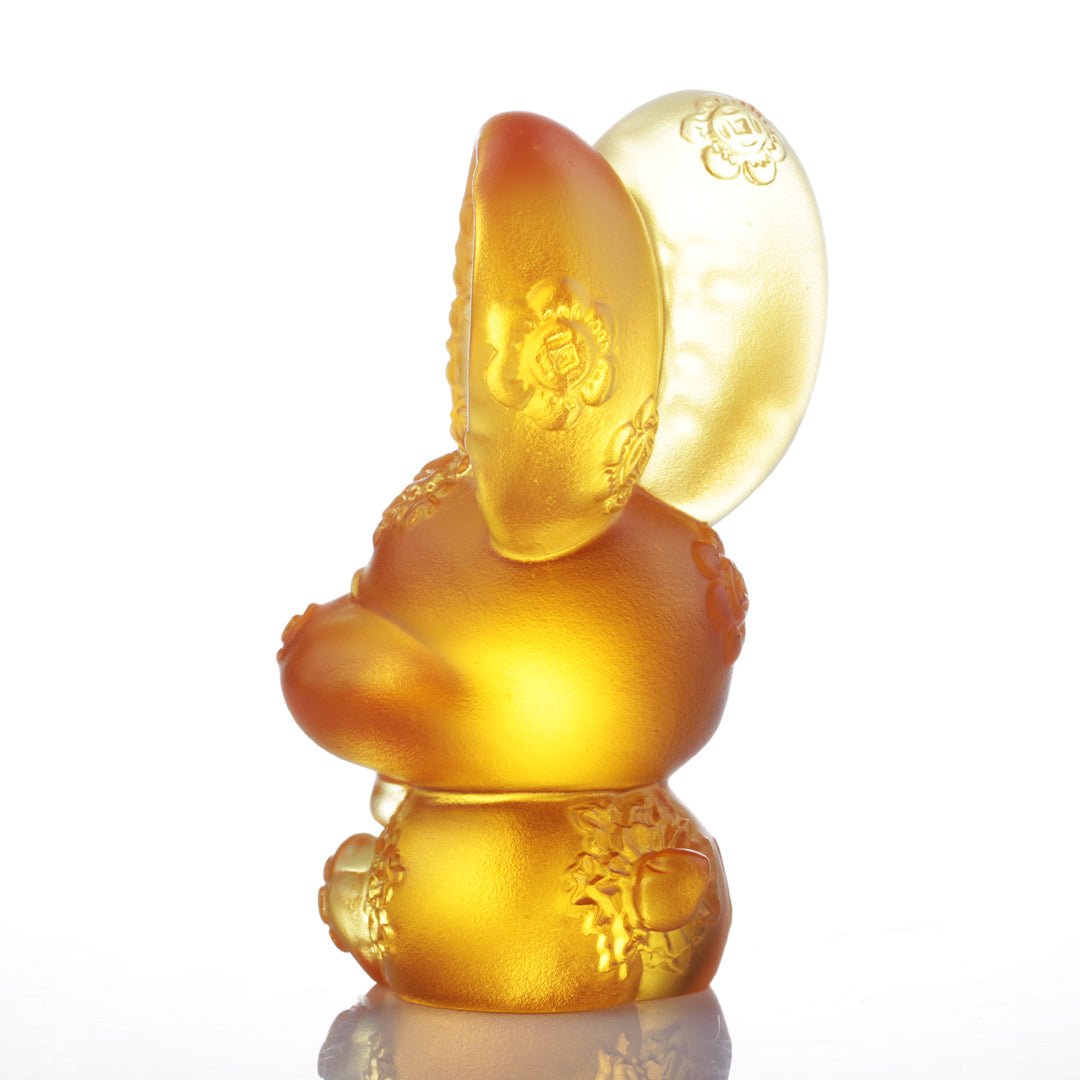 Crystal Zodiac, Animal, Bunny, Year of the Rabbit, Darling - LIULI Crystal Art