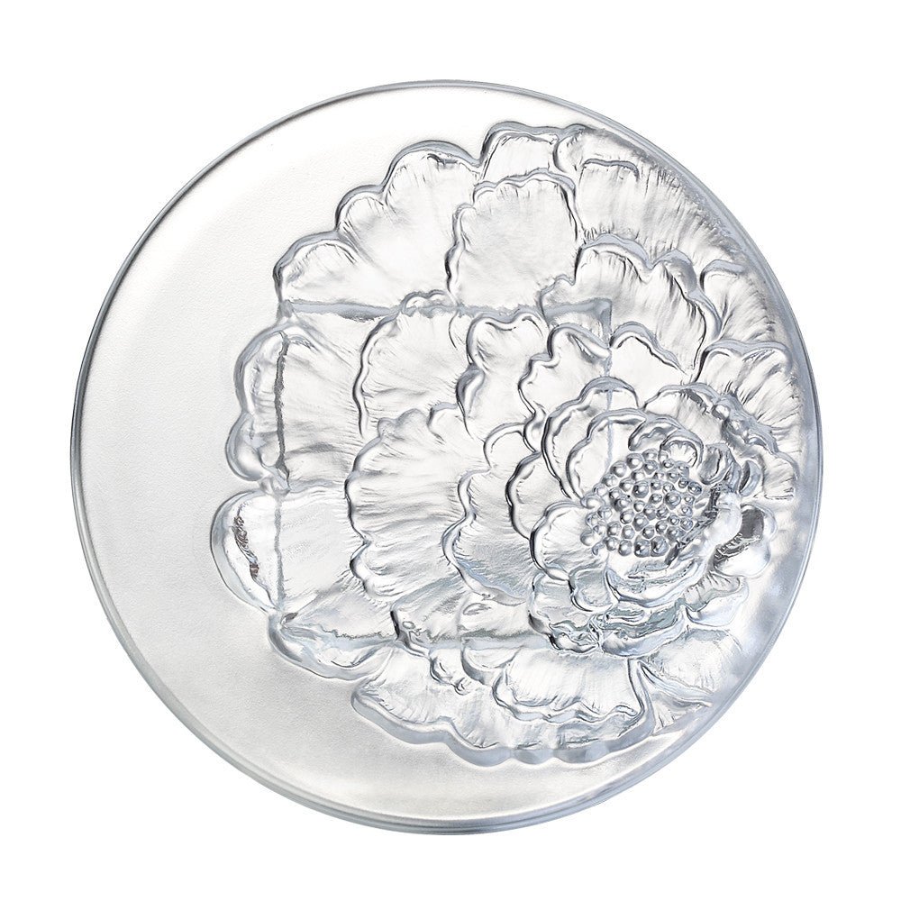 Fragrant Aerial Dance (Set of 2pcs) - Plates Tableware (Lagre & Medium Plates) - LIULI Crystal Art