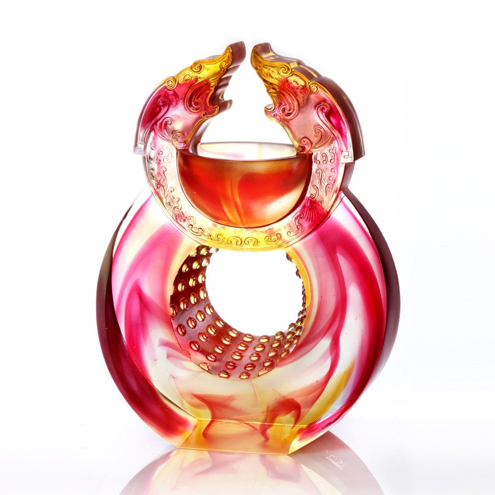 '-- DELETE -- Great Kindness Begets Mercy (Thankful) - Thank to Heavens - LIULI Crystal Art