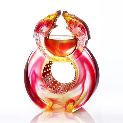 '-- DELETE -- Great Kindness Begets Mercy (Thankful) - Thank to Heavens - LIULI Crystal Art